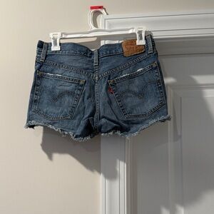 Levi's Classic Blue Jean Shorts